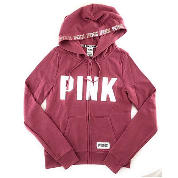 PINK Victoria's Secret Jackets & Blazers - Victoria’s Secret Pink Perfect Zip Hoodie